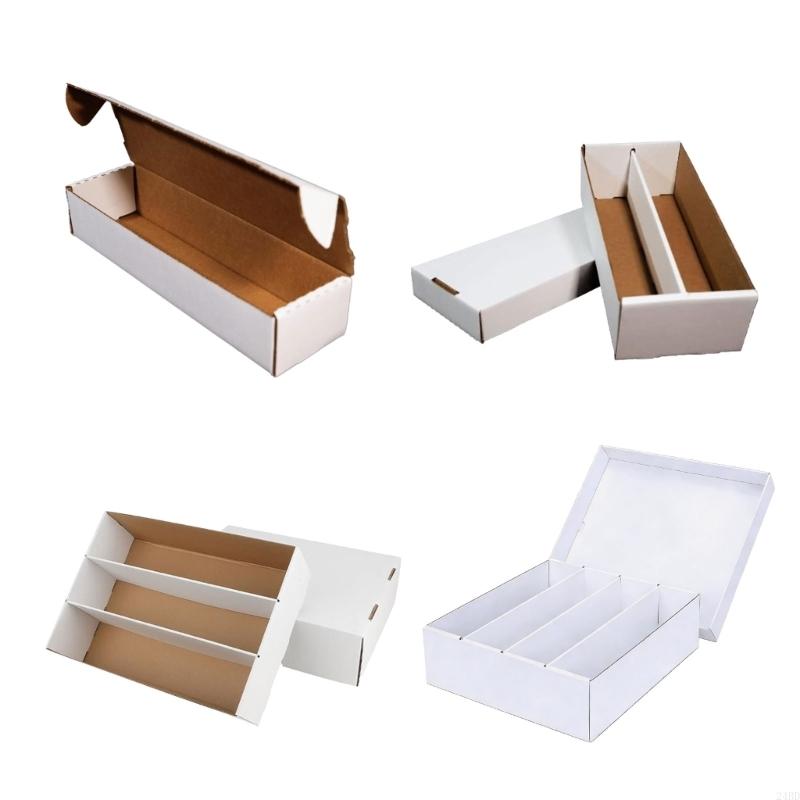 Card Index Box - Elegant Card Organizers Box Large Capacity
