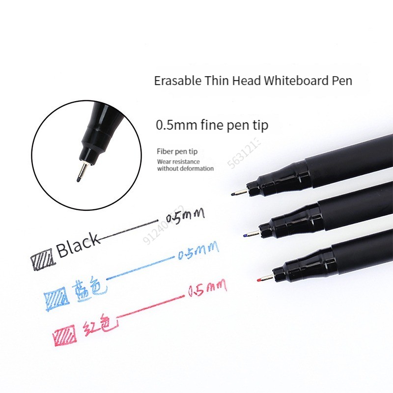 1/3PCS 0.5mm Dry Erase Art Mar - Correction Pen Fine review and price