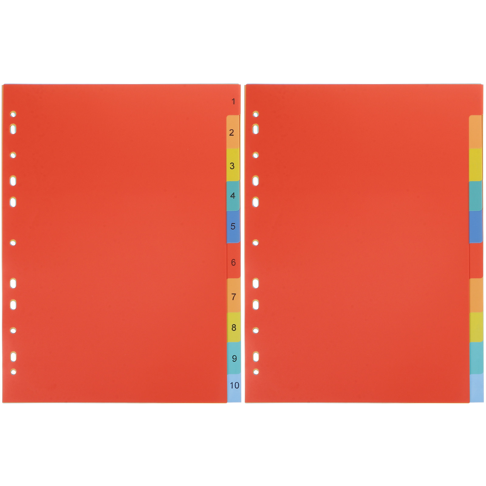 2Sets A4 Binder Dividers PP Pl - Tab Divider A4 review and price
