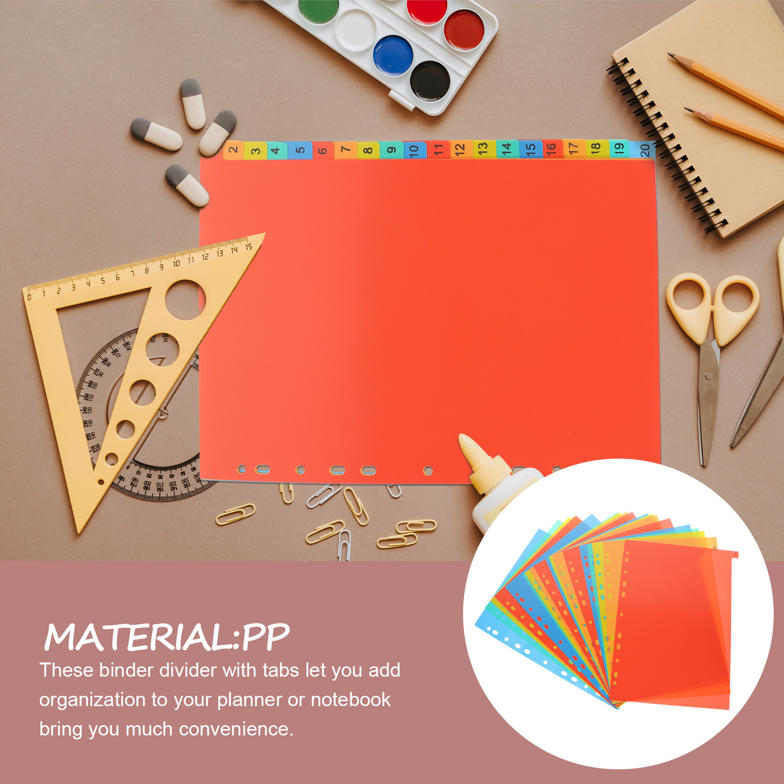 20Sheets A4 Tabbed Binder Divi - Tab Divider A4 review and price