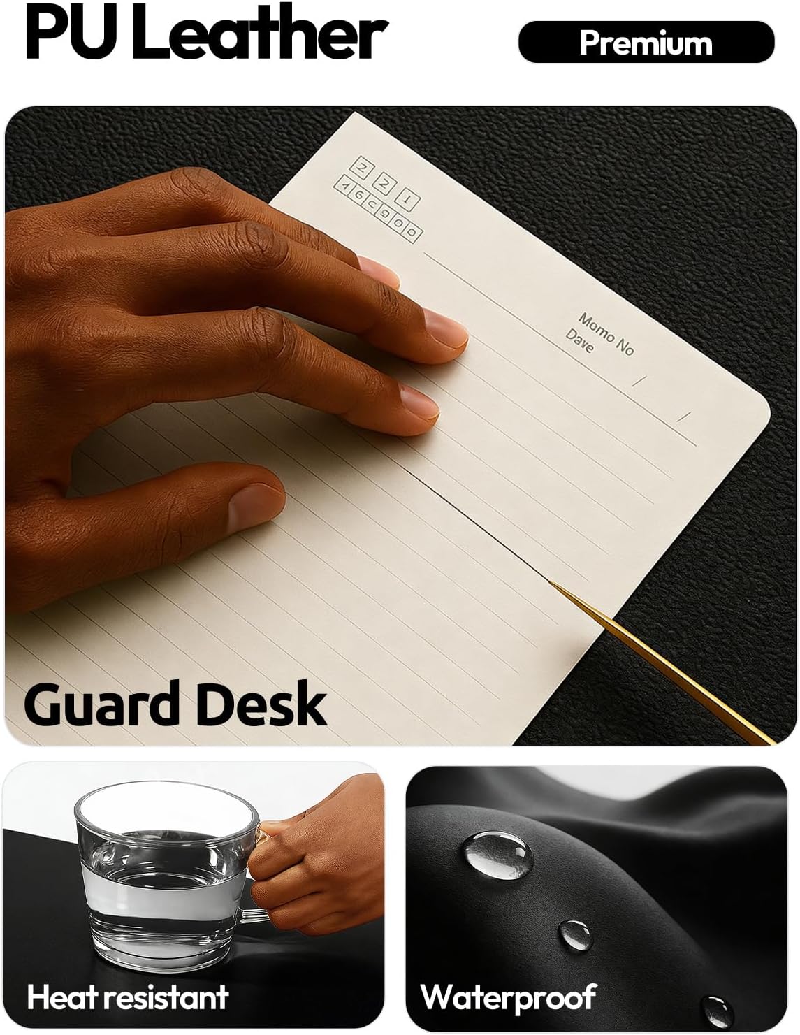 Large Leather Desk Pad Protect - Leather Desk Pad review and price