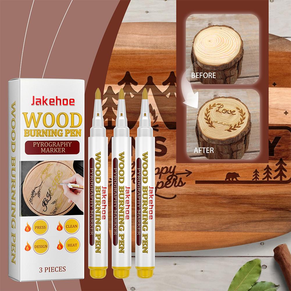 3pcs Wood Burning Pen Scorch C - Correction Pen Fine review and price